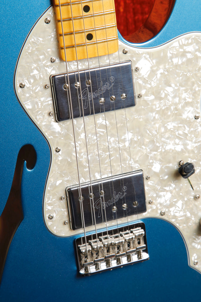 Fender American Vintage II 1972 Telecaster Thinline Lake Placid Blue 2023