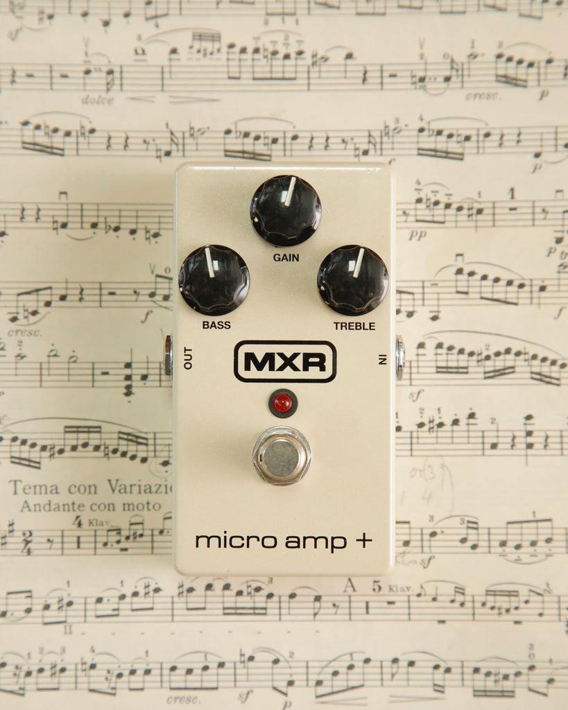 MXR Micro Amp+ Pedal Pre-Owned