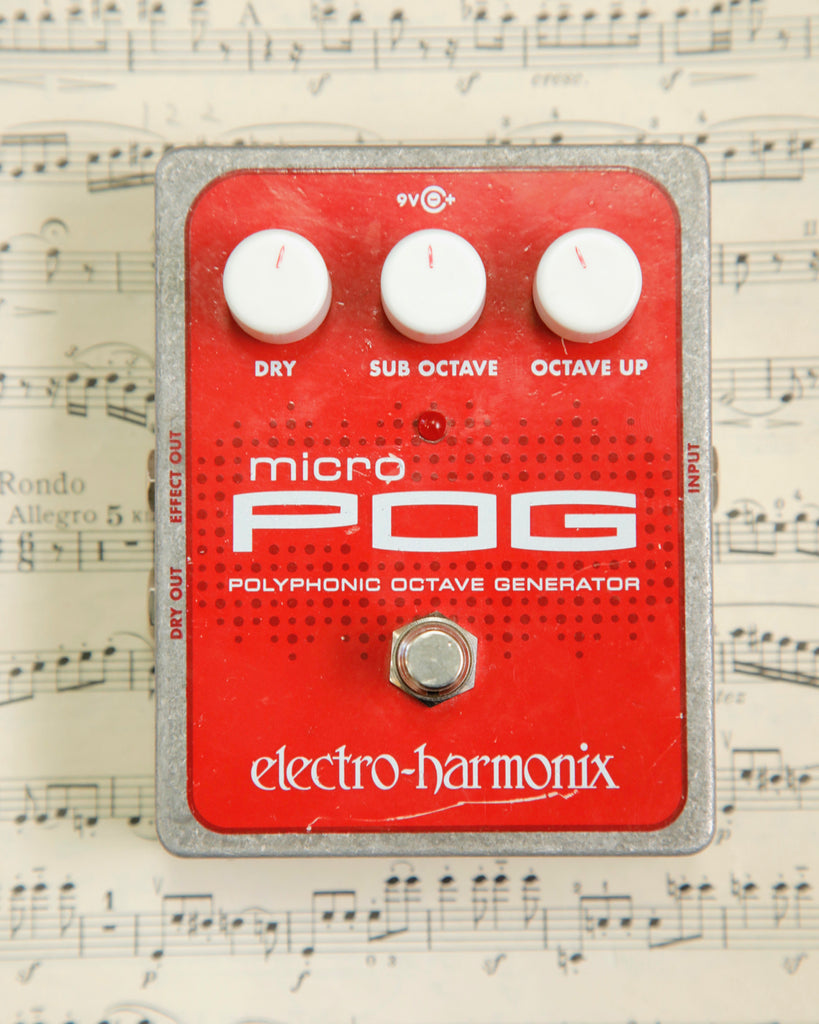 Electro-Harmonix Micro POG Octave Pedal Pre-Owned