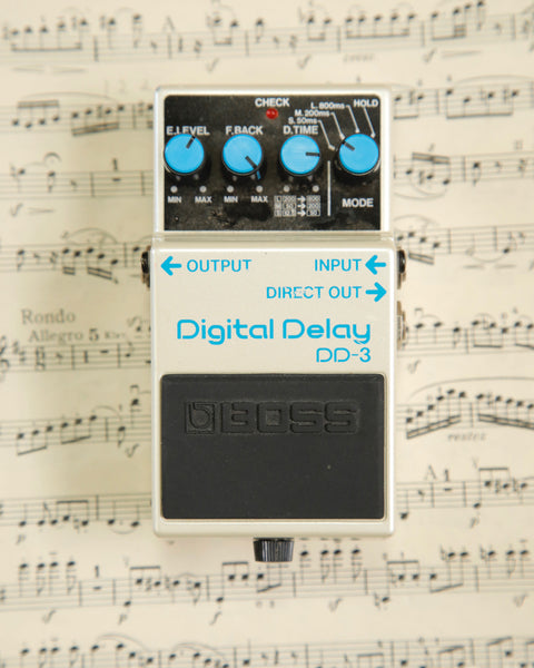 Boss DD-3 Digital Delay Pedal Pre-Owned