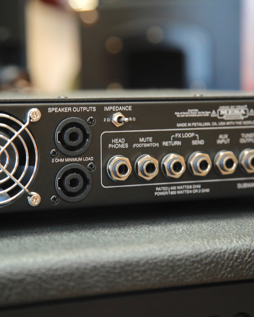 Mesa Boogie Subway D-800+ Bass Amplifier Head Pre-Owned