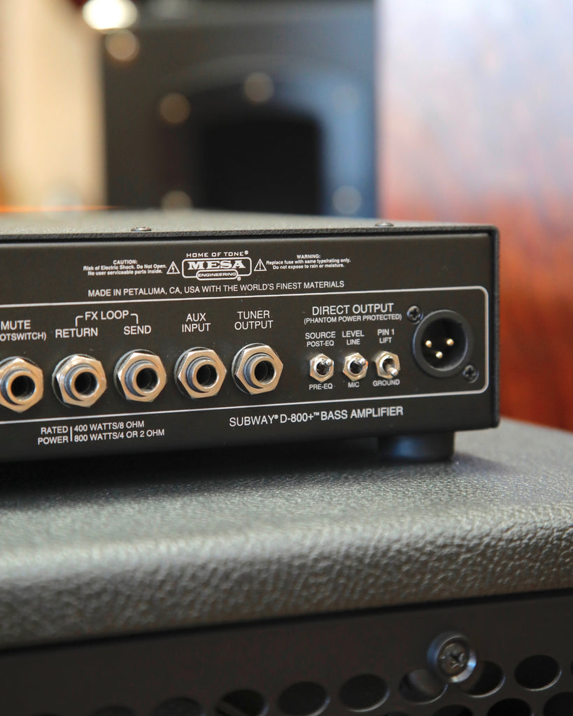 Mesa Boogie Subway D-800+ Bass Amplifier Head Pre-Owned