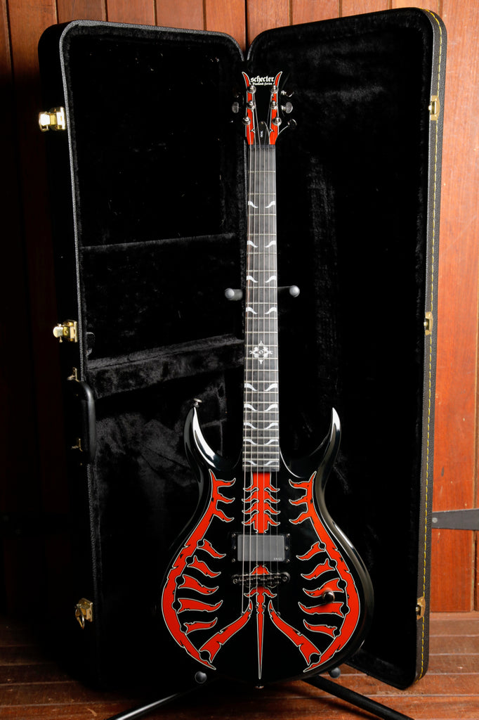 Schecter Devil Spine Electric Guitar Made In Korea 2008 Pre-Owned