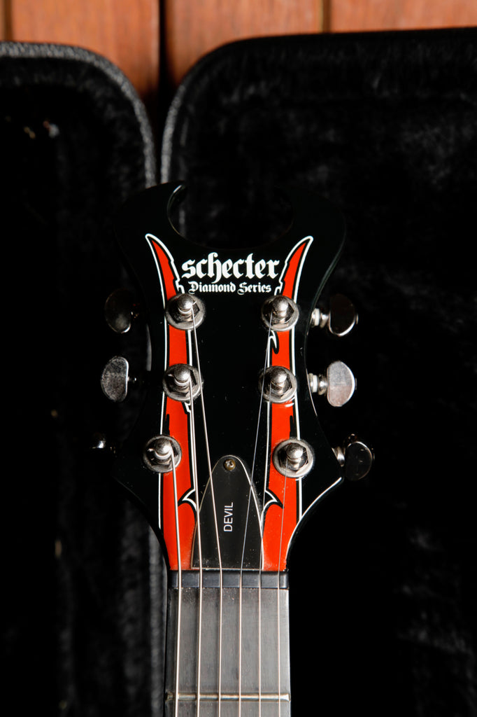 Schecter Devil Spine Electric Guitar Made In Korea 2008 Pre-Owned