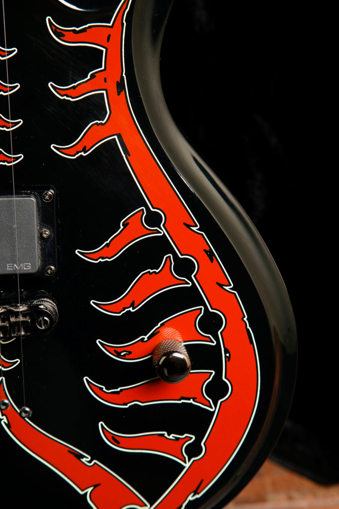 Schecter Devil Spine Electric Guitar Made In Korea 2008 Pre-Owned