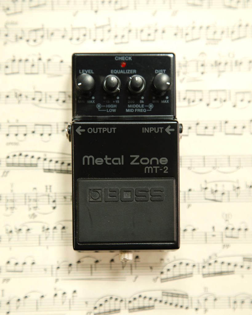 Boss MT-2 30th Anniversary Metal Zone Distortion Pedal Pre-Owned