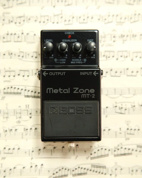 Boss MT-2 30th Anniversary Metal Zone Distortion Pedal Pre-Owned