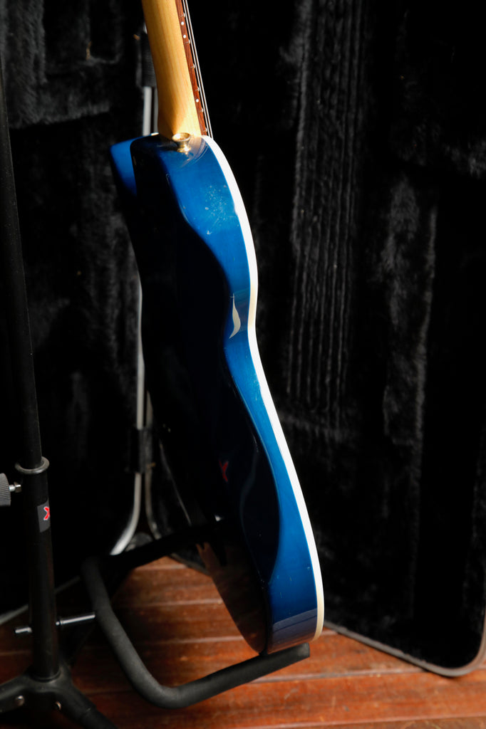 Fernandes LSA-65 Monterey Blue Electric-Acoustic Guitar MIJ 1990's Pre-Owned