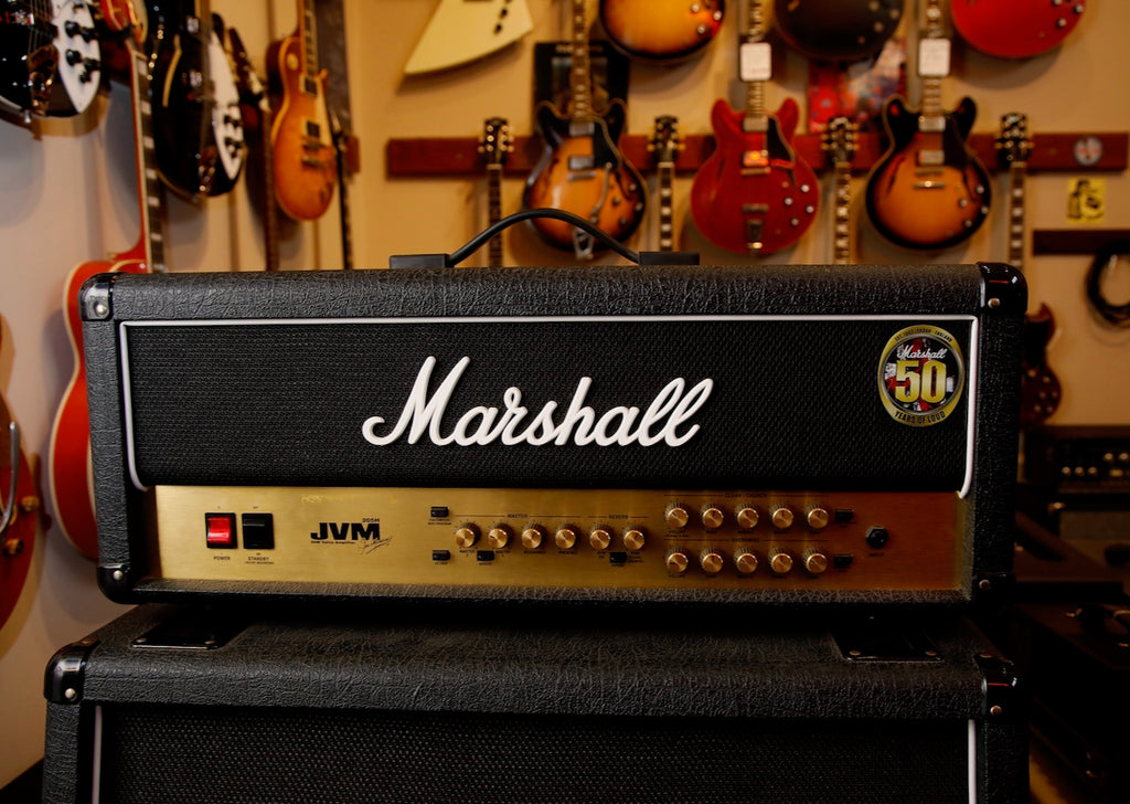 Marshall JVM205H 50-Watt 4-Channel Valve Amplifier Head Pre-Owned