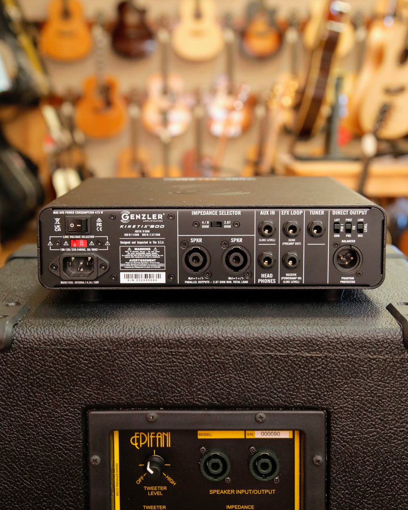 Genzler Amplification Kinetix 800 Bass Amplifier Head Pre-Owned
