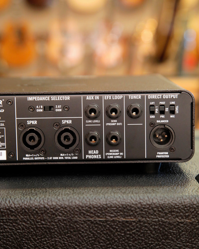 Genzler Amplification Kinetix 800 Bass Amplifier Head Pre-Owned