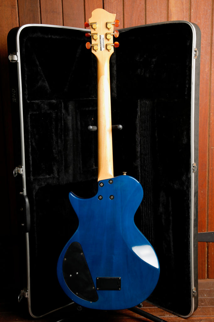 Fernandes LSA-65 Monterey Blue Electric-Acoustic Guitar MIJ 1990's Pre-Owned