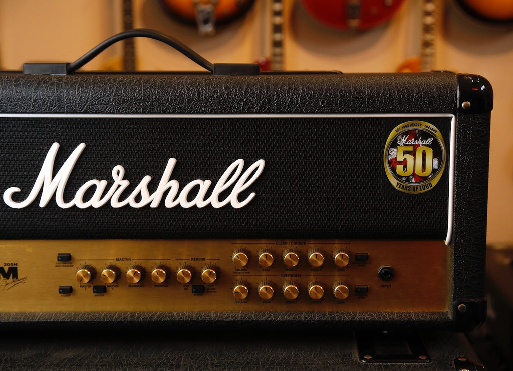 Marshall JVM205H 50-Watt 4-Channel Valve Amplifier Head Pre-Owned