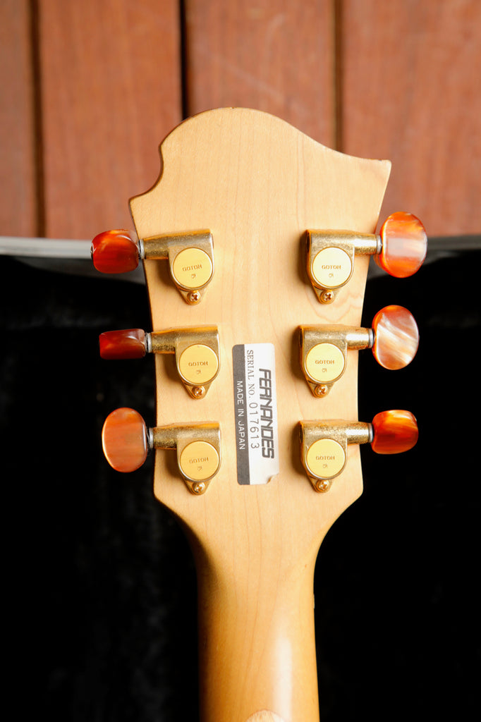 Fernandes LSA-65 Monterey Blue Electric-Acoustic Guitar MIJ 1990's Pre-Owned