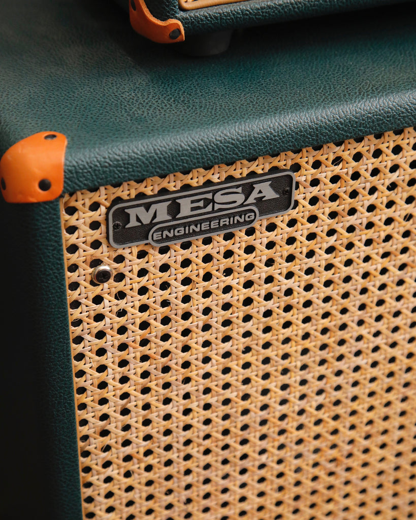 Mesa Boogie Mark Five 25 & Mesa Boogie 23 1x12" Emerald Green Wicker Grille Valve Amplifier Head & Cab Pre-Owned