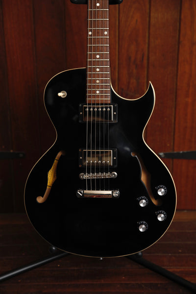Gibson Memphis ES-235 Semi-Hollow Gloss Ebony Electric Guitar Pre-Owned