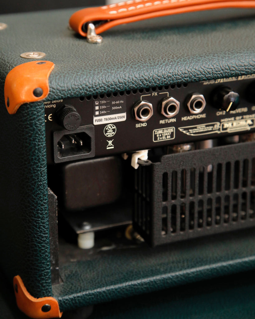 Mesa Boogie Mark Five 25 & Mesa Boogie 23 1x12" Emerald Green Wicker Grille Valve Amplifier Head & Cab Pre-Owned