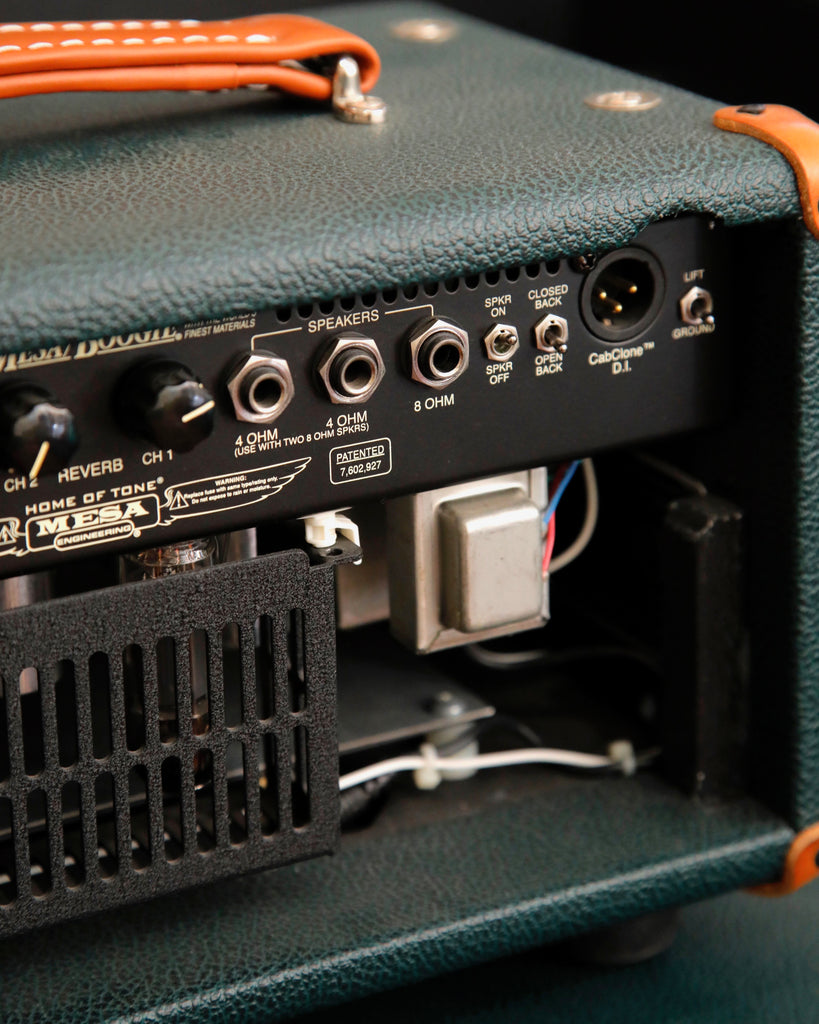 Mesa Boogie Mark Five 25 & Mesa Boogie 23 1x12" Emerald Green Wicker Grille Valve Amplifier Head & Cab Pre-Owned
