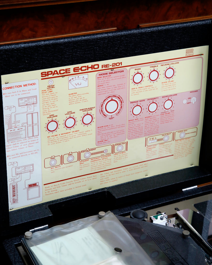 Roland Space Echo RE-201 Tape Echo & Spring Reverb Unit 1980's Vintage Pre-Owned