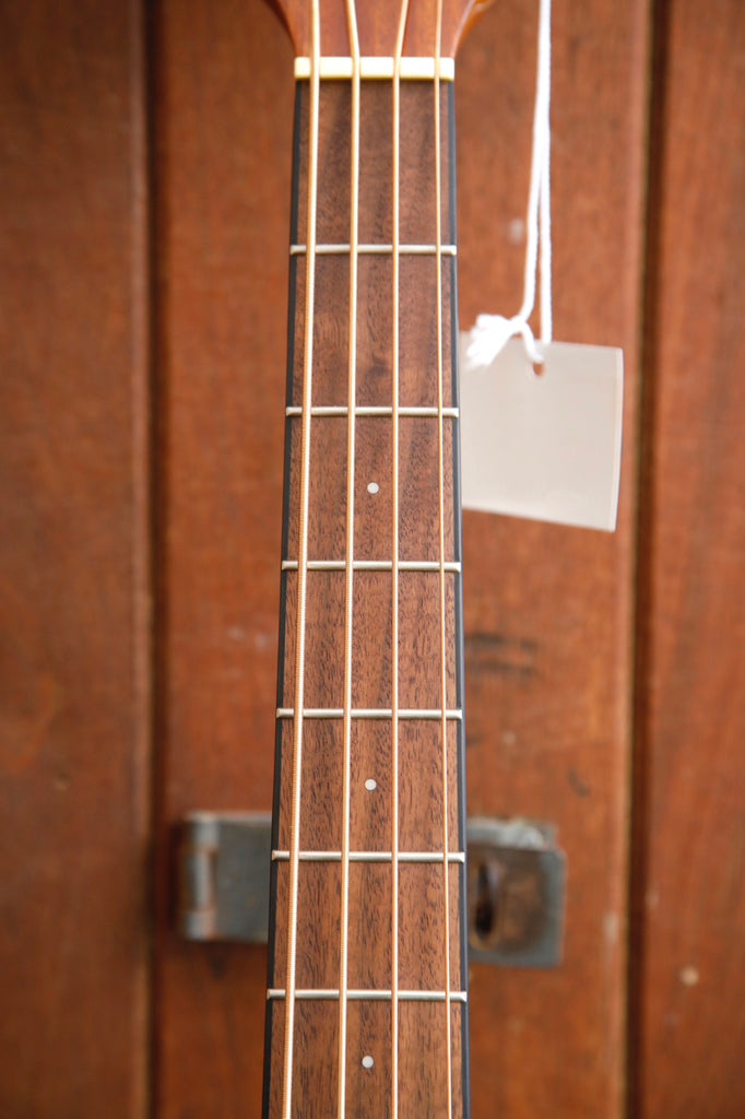 Fender CB-60SCE Natural Acoustic-Electric Bass Guitar