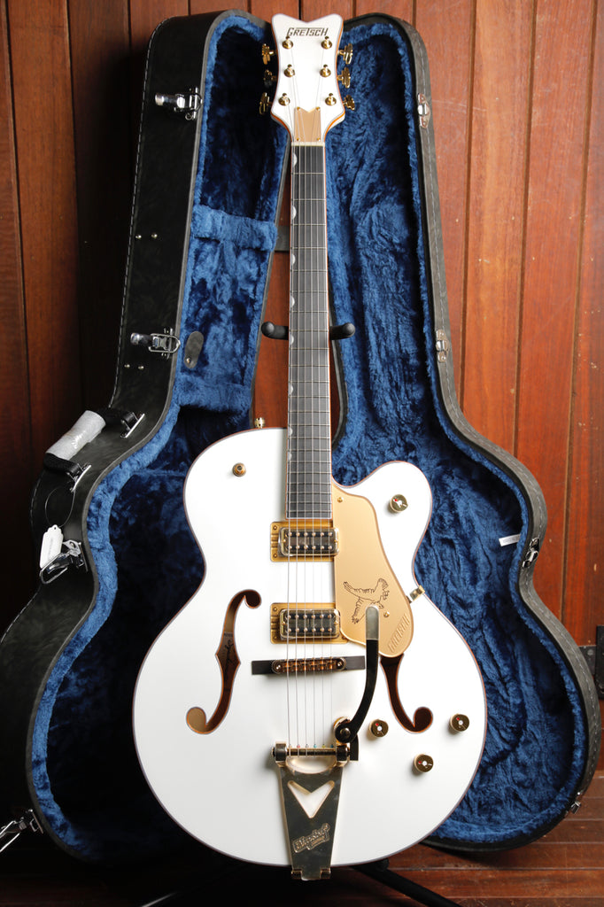 Gretsch Synchromatic Falcon Hollow Body Single-Cut With Bigsby Snowcrest White