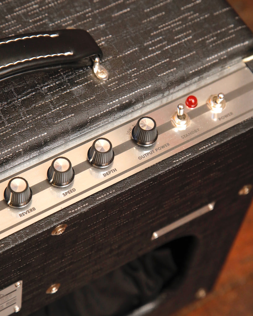 Supro Amulet 1x12" Combo Amplifier Black Scandia Pre-Owned