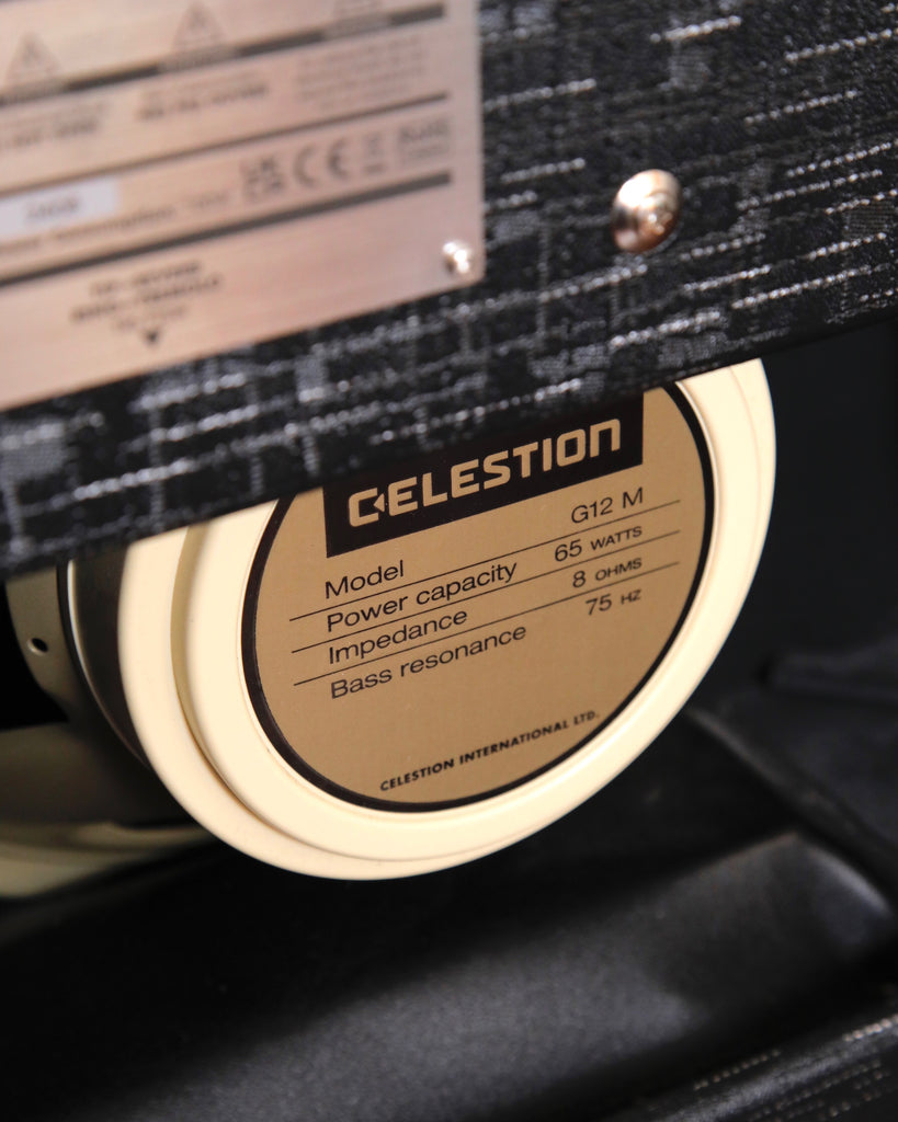 Supro Amulet 1x12" Combo Amplifier Black Scandia Pre-Owned