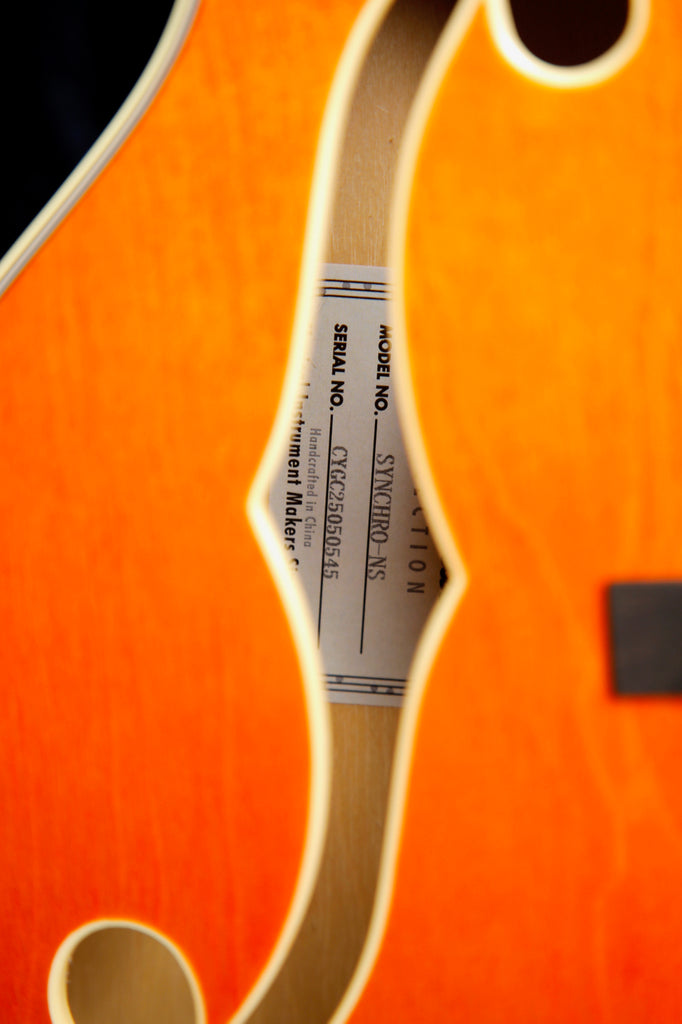 Gretsch Synchromatic Nashville Hollow Body Single-Cut With Bigsby 50s Orange Stain