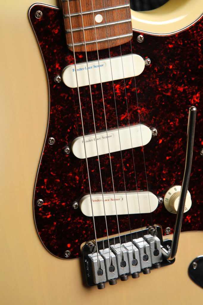 Fender 40th Anniversary Deluxe Strat Plus Vintage Blonde Electric Guitar 1994 Pre-Owned