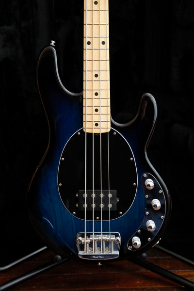 Ernie Ball Music Man Classic StingRay 4 Pacific Blue Burst Bass Guitar Pre-Owned