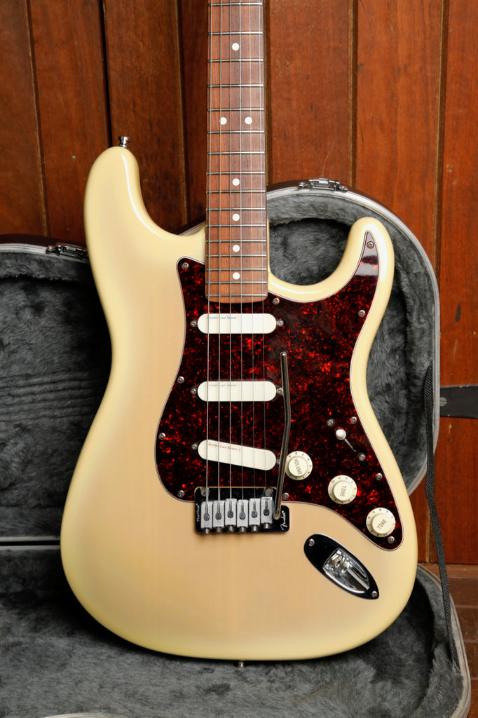 Fender 40th Anniversary Deluxe Strat Plus Vintage Blonde Electric Guitar 1994 Pre-Owned
