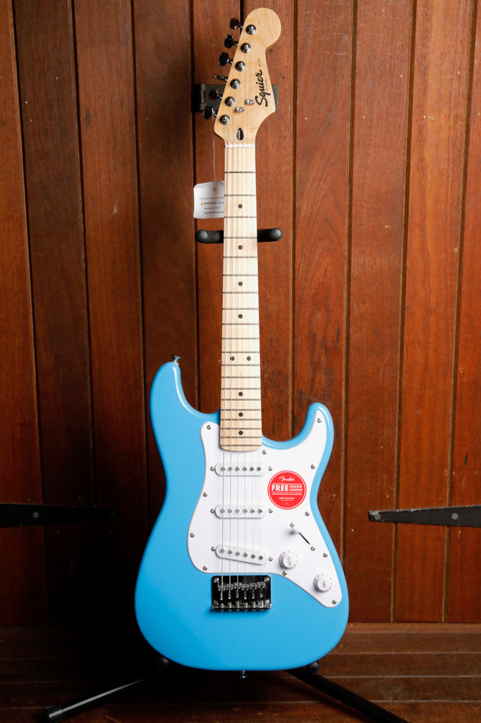 Squier Mini Stratocaster California Blue Electric Guitar