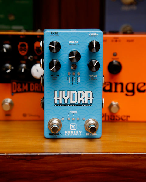 Keeley Hydra Stereo Reverb & Tremolo Pedal Pre-Owned