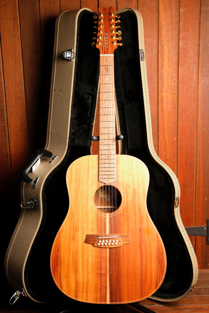Cole Clark FL2E-12-BLBL Blackwood / Blackwood 12-String Acoustic-Electric Guitar Pre-Owned
