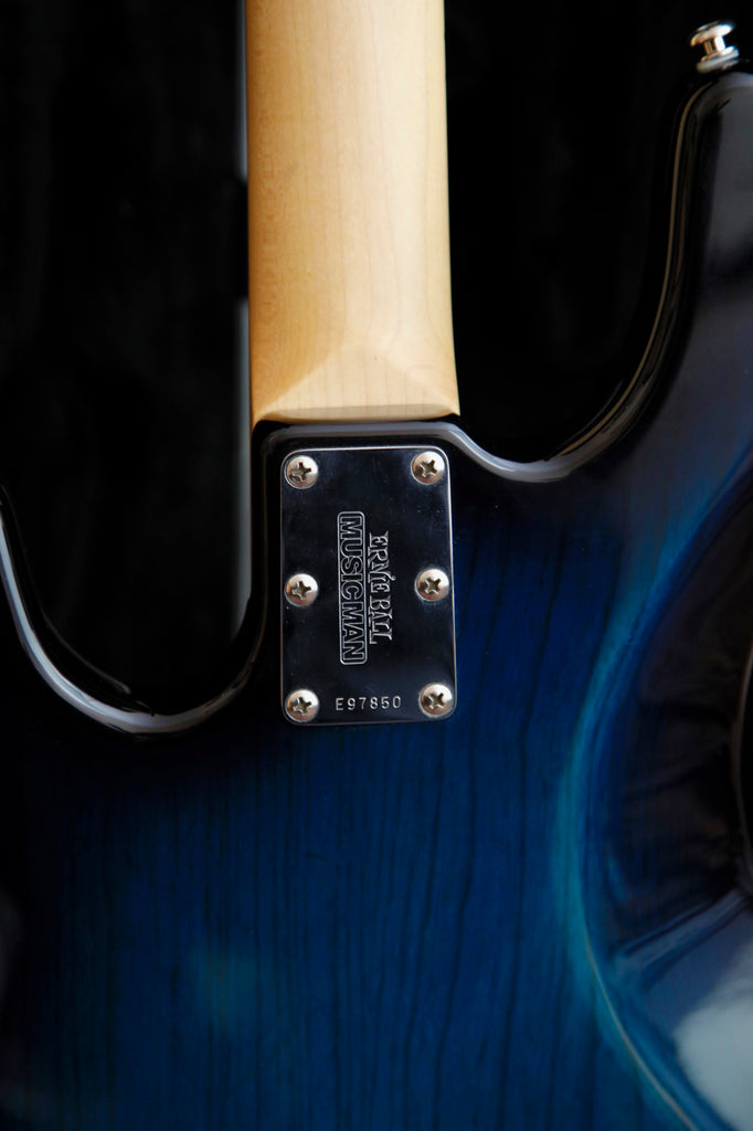 Ernie Ball Music Man Classic StingRay 4 Pacific Blue Burst Bass Guitar Pre-Owned