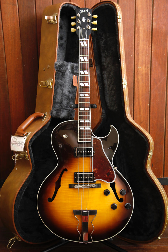 Gibson Memphis ES-175 Figured Vintage Sunburst Hollowbody Electric Guitar 2013 Pre-Owned