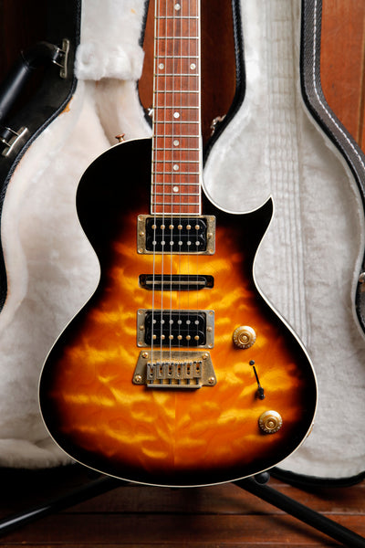 Gibson Nighthawk Standard Quilted Maple Sunburst Electric Guitar 2012 Pre-Owned