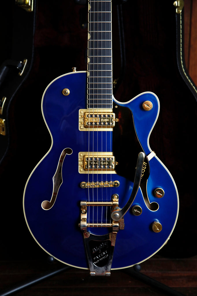 Gretsch Broadkaster JR G6659TG Azure Metallic Electric Guitar Pre-Owned