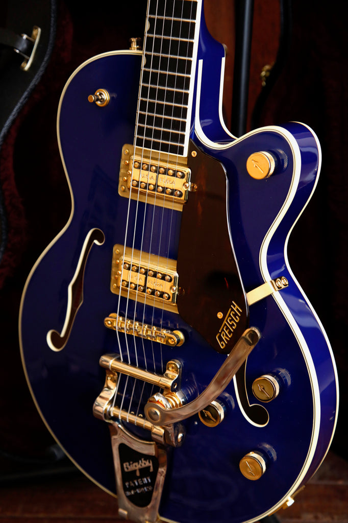 Gretsch Broadkaster JR G6659TG Azure Metallic Electric Guitar Pre-Owned