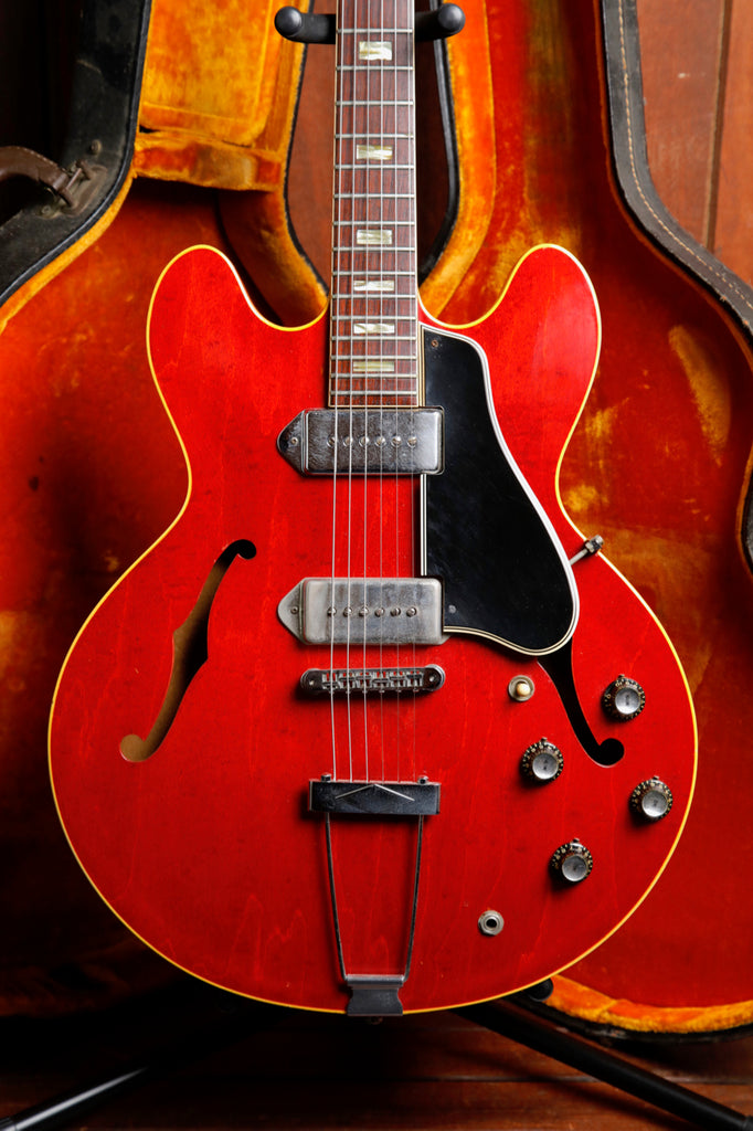 Gibson ES-330 Vintage 1966 Hollowbody Cherry Electric Guitar Pre-Owned