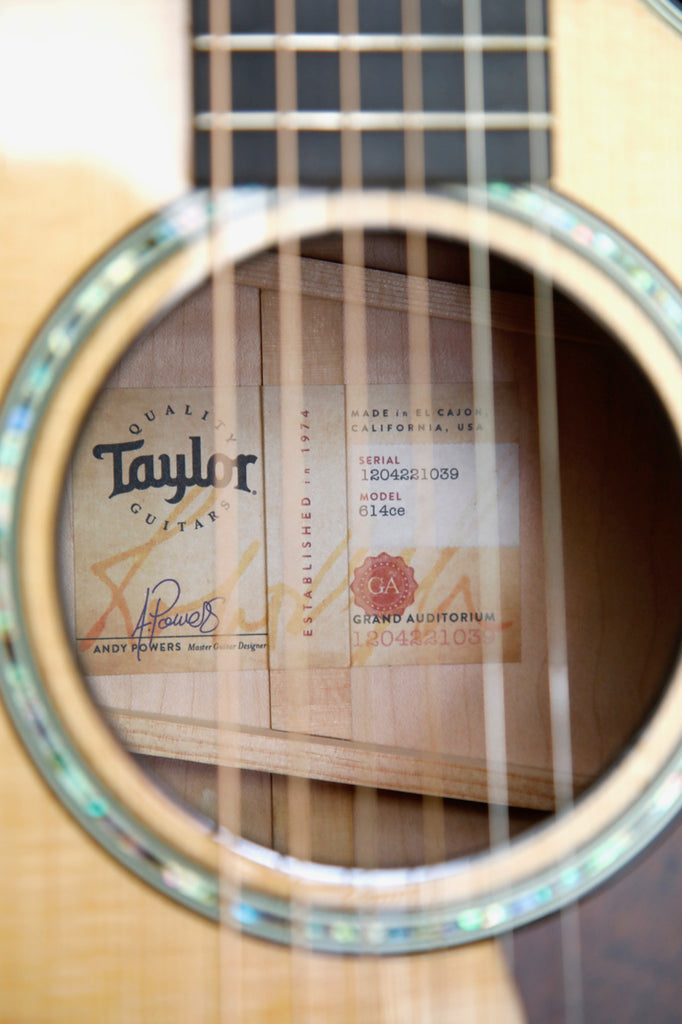 Taylor 614ce Big Leaf Maple Acoustic-Electric Guitar Pre-Owned