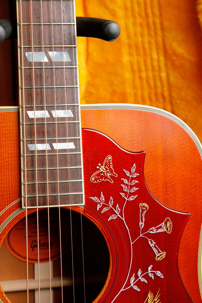 Gibson Custom 1960 Hummingbird Fixed Bridge Acoustic Guitar Heritage Cherry Sunburst 2023 Pre-Owned