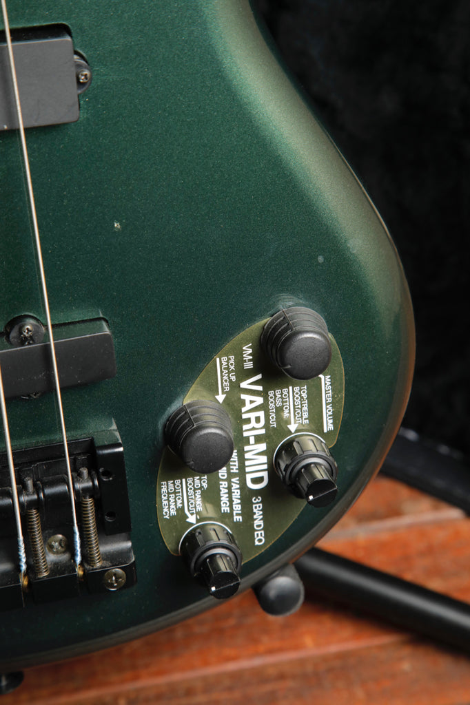 Ibanez SR800 Emerald Green Bass Guitar Made In Japan 1996 Pre-Owned
