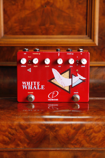 Crazy Tube Circuits White Whale Spring Reverb & Tremolo Pedal Pre-Owned