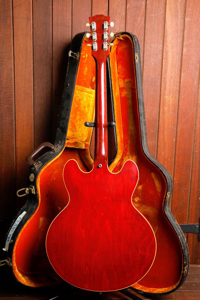 Gibson ES-330 Vintage 1966 Hollowbody Cherry Electric Guitar Pre-Owned