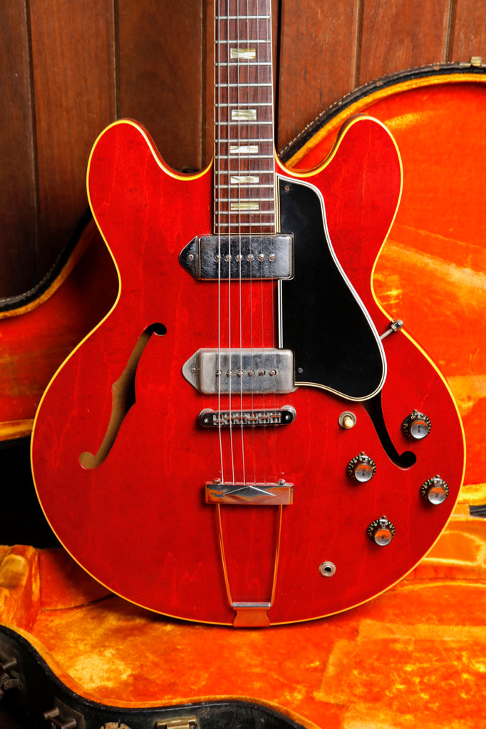 Gibson ES-330 Vintage 1966 Hollowbody Cherry Electric Guitar Pre-Owned