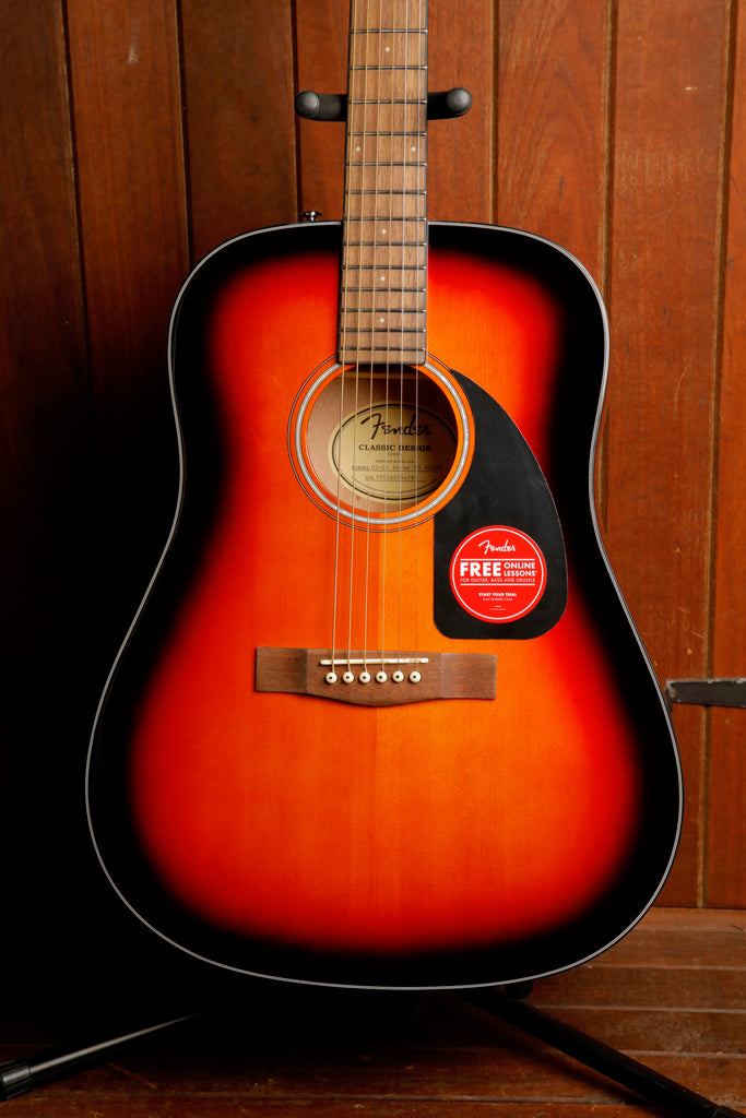 Fender CD-60S V3 DS Dreadnought Sunburst Acoustic Gutiar