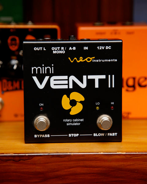 Neo Instruments Mini Vent II Sonic Whirlwind Rotary Speaker Emulator Pedal Pre-Owned