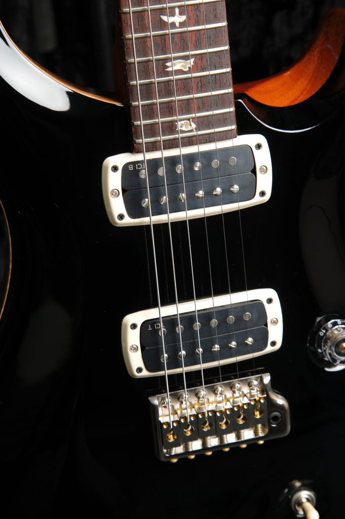 PRS Custom 24-08 10-Top, Pattern Thin, Black Top Electric Guitar