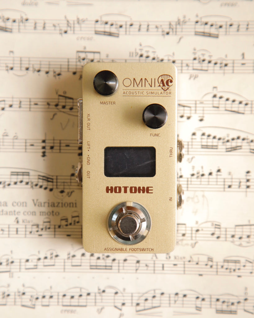 Hotone Omni AC Acoustic Simulator Pedal Pre-Owned